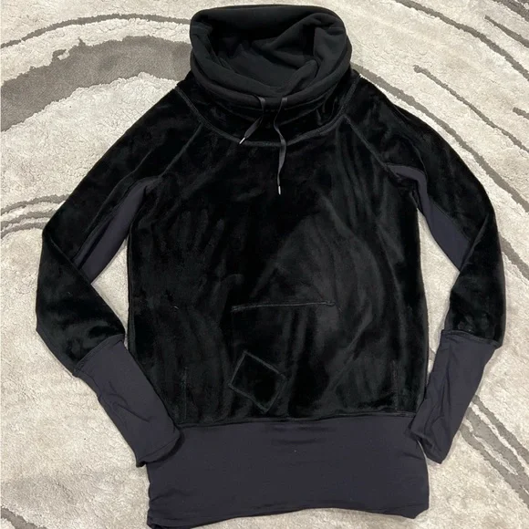 Lululemon don’t hurry be happy, reversible hoodie/sweater